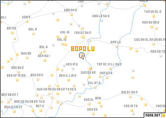 map of Bopolu