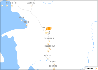 map of Bop