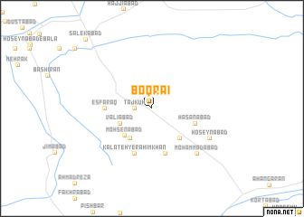 map of Boqrā\