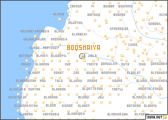 map of Boqsmaïya