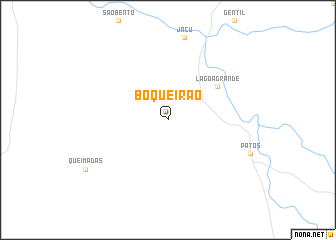map of Boqueirão
