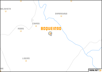 map of Boqueirão