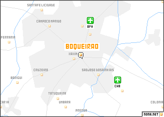map of Boqueirão