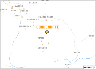 map of Boquemonte