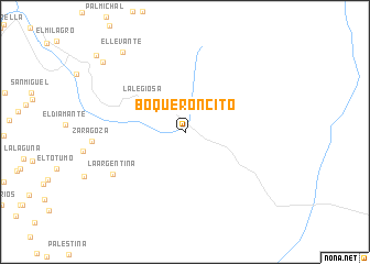 map of Boqueroncito