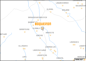 map of Boquerón