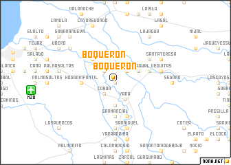 map of Boquerón