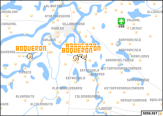 map of Boqueron