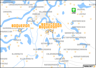 map of Boqueron