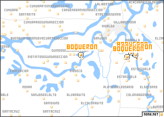 map of Boqueron