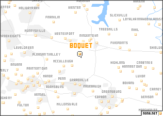 map of Boquet