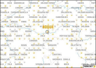 map of Boque