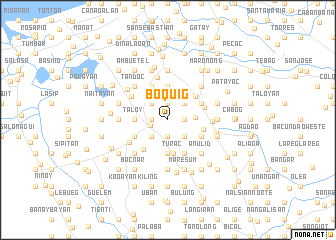 map of Boquig