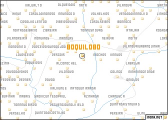 map of Boquilobo