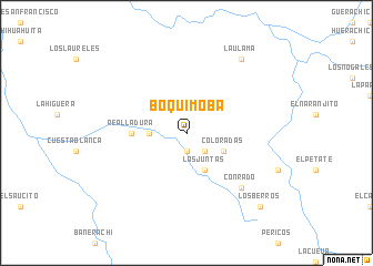 map of Boquimoba