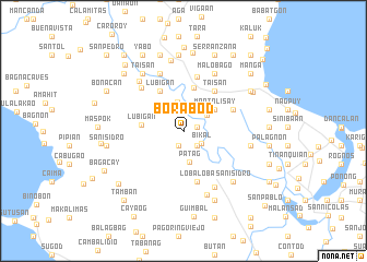 map of Borabod