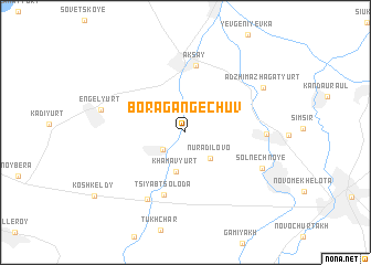 map of Boragangechuv