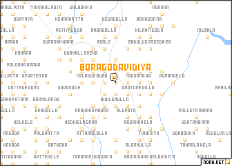 map of Boragoda Vidiya