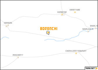 map of Boranchi