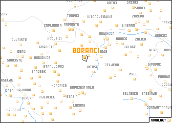 map of Boranci