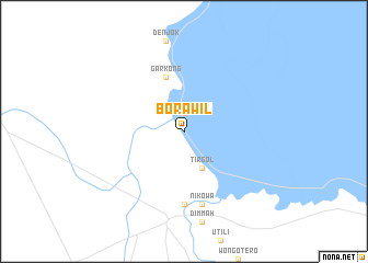 map of Borawil