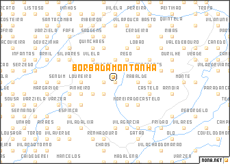 map of Borba da Montanha