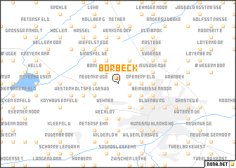 map of Borbeck