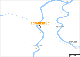 map of Bordachevo