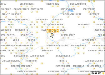 map of Borda