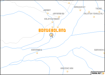 map of Bord-e Boland