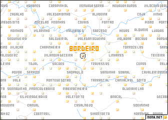 map of Bordeiro