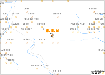 map of Bordei