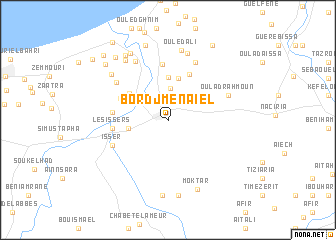 map of Bordj Menaïel