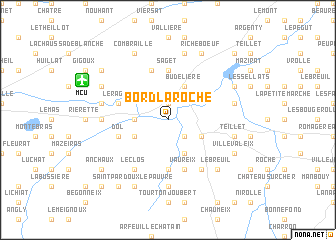 map of Bord-la-Roche