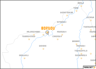 map of Bordou