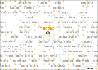map of Bordo