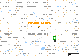 map of Bord-Saint-Georges