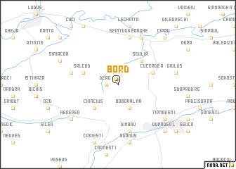 map of Bord