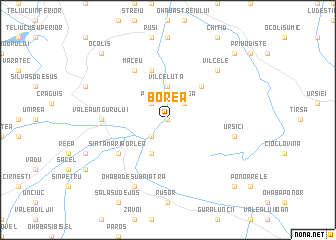 map of Borea