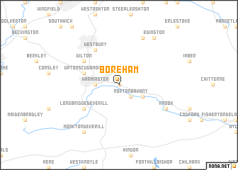 map of Boreham