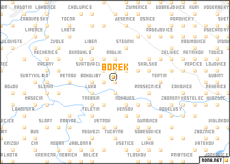 map of Borek