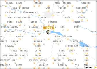 map of Borek