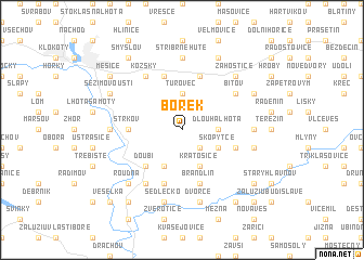 map of Borek