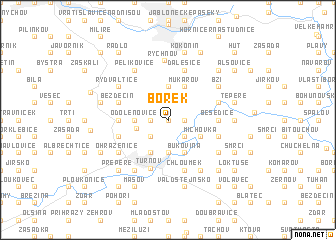 map of Borek