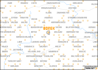 map of Borek