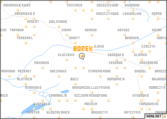 map of Borek