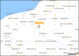 map of Borek