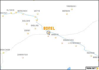 map of Borel\