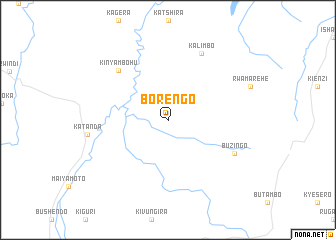 map of Borengo