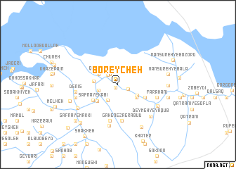 map of Boreycheh